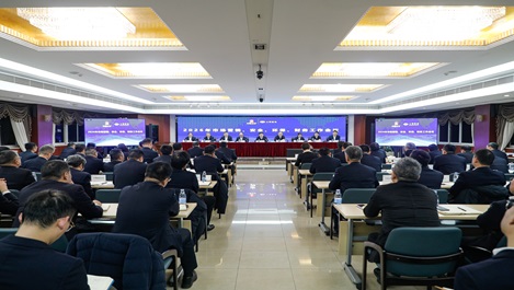 新年首个事情日，，上海js33333金沙线路检测召开2026年市场营销、清静、环保、财务事情聚会